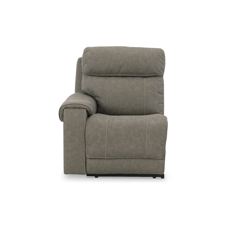 Signature Design by Ashley Starbot Gray 7-Piece Power Reclining Sectional - 112W x 112D x 42H